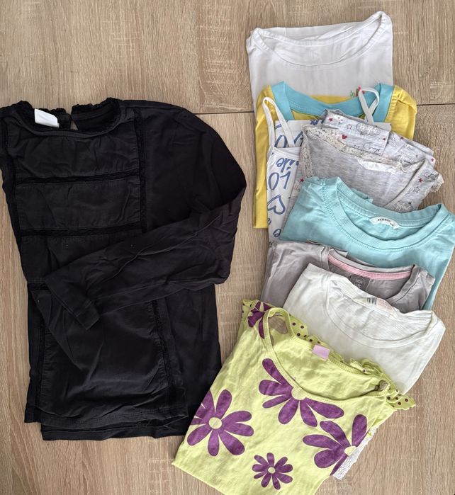 Paczka paka ubrań 134 zara reserved smyk reporter h&m