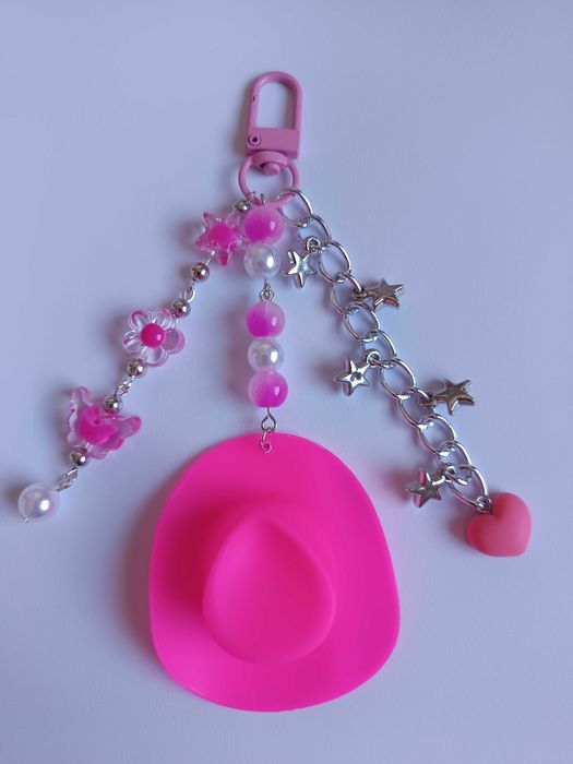 Brelocze różowy zapraszam