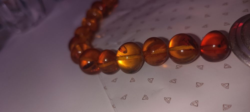 Naszyjnik z bursztynu