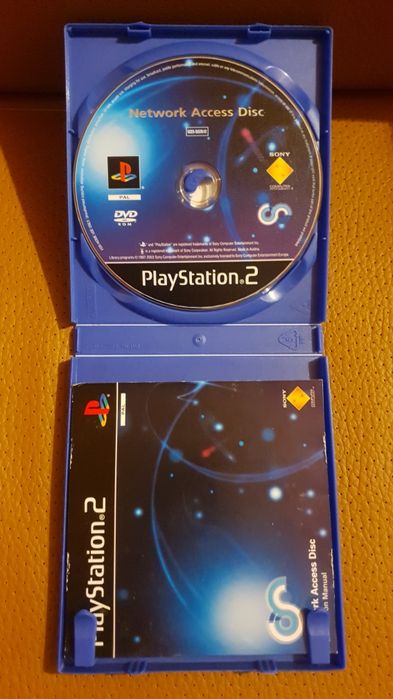 Network Acess Disc Playstation 2 PAL ps2 consola (completo) SCES 51578