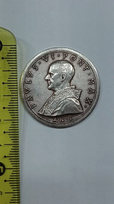 Монета  PAVLVS.√|.срібло 985