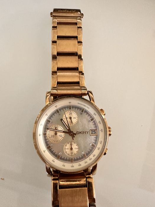 Zegarek Donna Karan tarcza masa perlowa