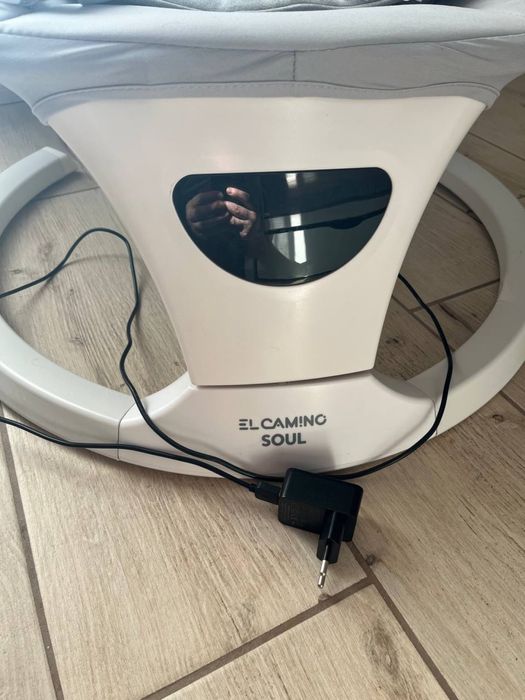 Заколисуючий центр-шезлонг SOUL ME 1075 Light Gray