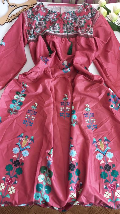 Довга сукня вишиванка 54 56 розмір нова