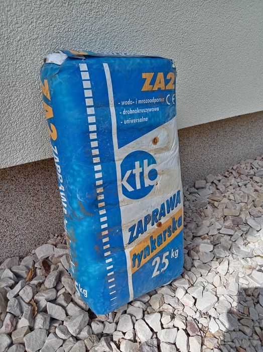 Zaprawa tynkarska ktb ZA2 Przeterminowana