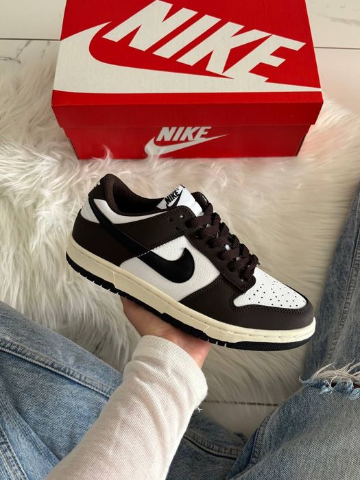 36-45 Nike SB Dunk Low Next Nature Dark Brown Whit