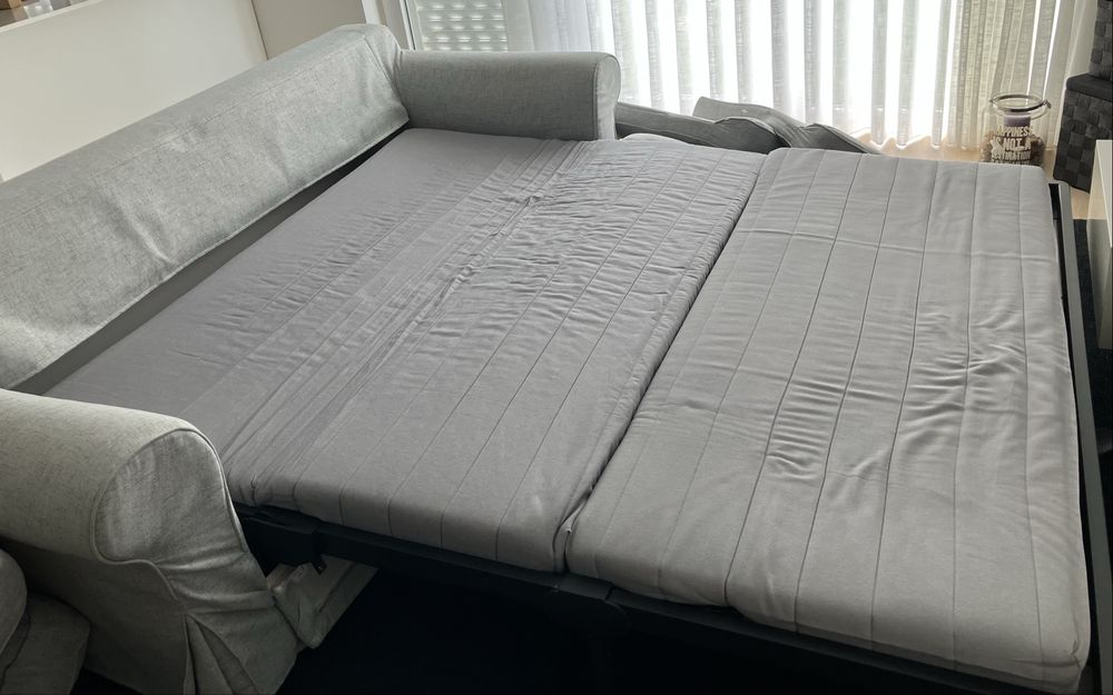 Sofá-cama IKEA EKTORP 3 Lugares – Excelente Estado