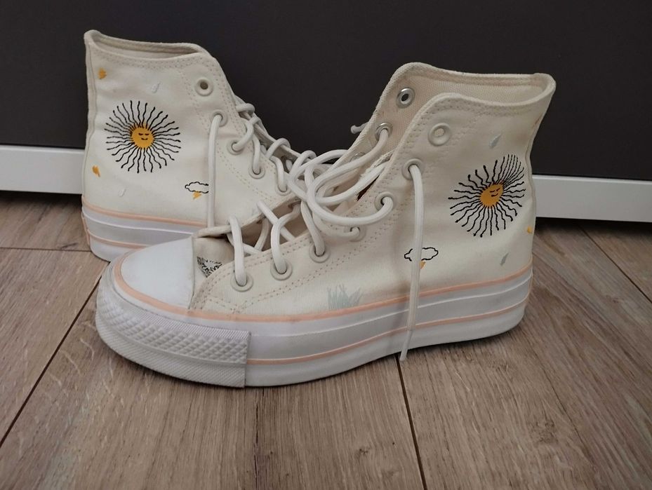 Converse Chuck Taylor All Star Lift Hi platform size 37