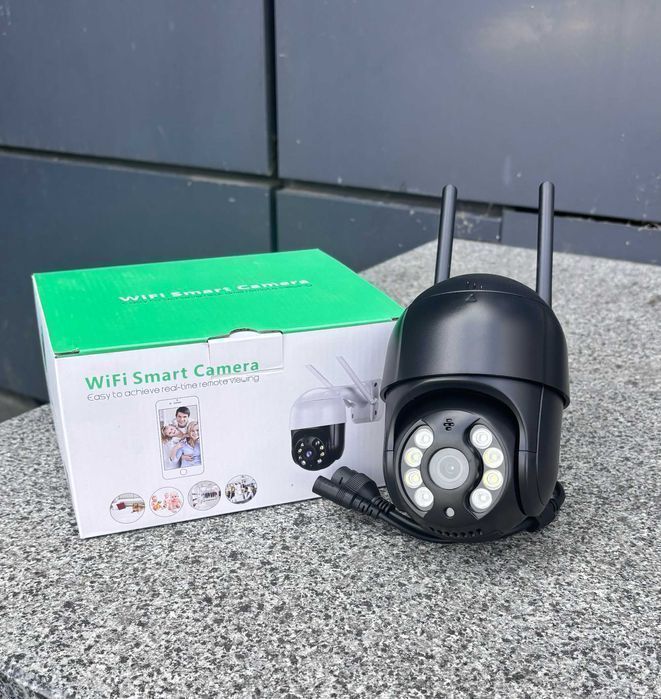 Уличная поворотная WiFi IP камера iCsee A8 4Мп Besder с RJ45 iCsee A8B