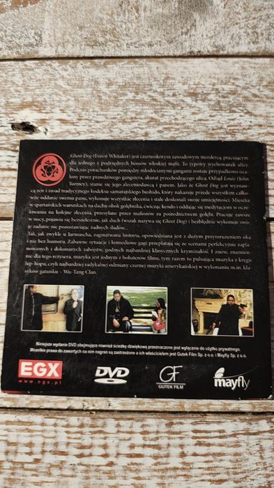 Ghost dog. Droga samuraja. Dvd