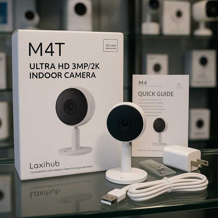 Câmera Wi-Fi Indoor - Laxihub - Nova!!