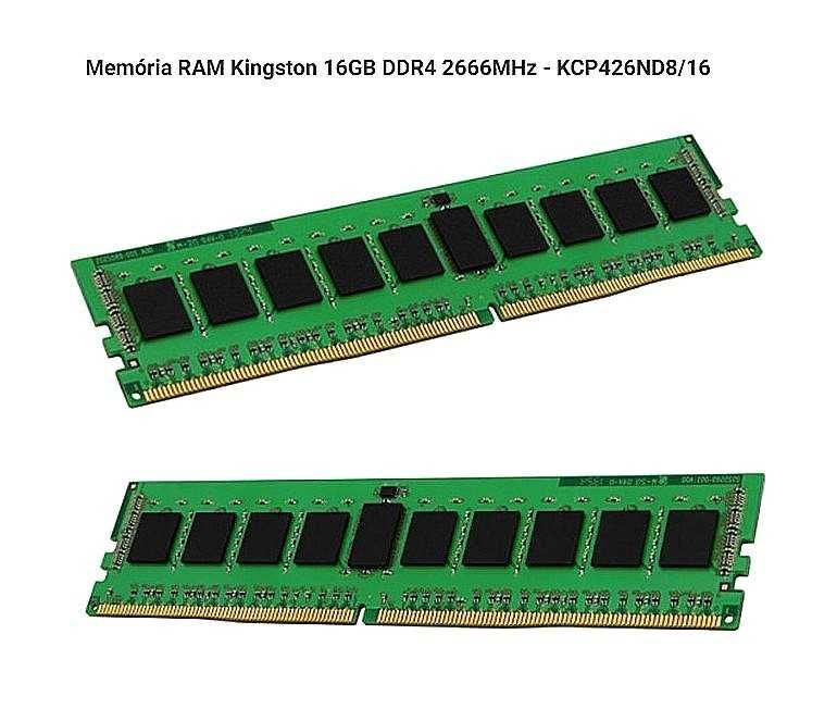 Memórias RAM de elite Kingston KCP426ND8/16 DDR4