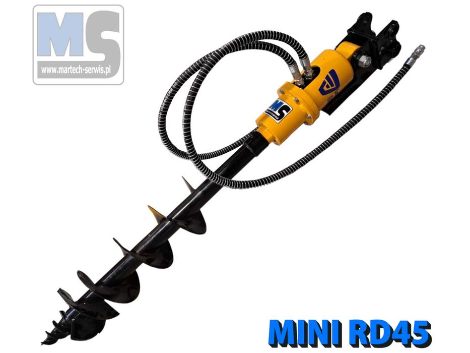 Wiertnica hydrauliczna KINGER MINI ECO do minikoparki pod ogrodzenia