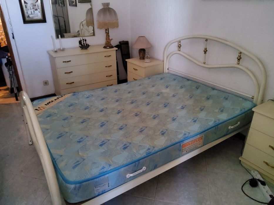 Mobília de quarto completa com colchão  Molaflex