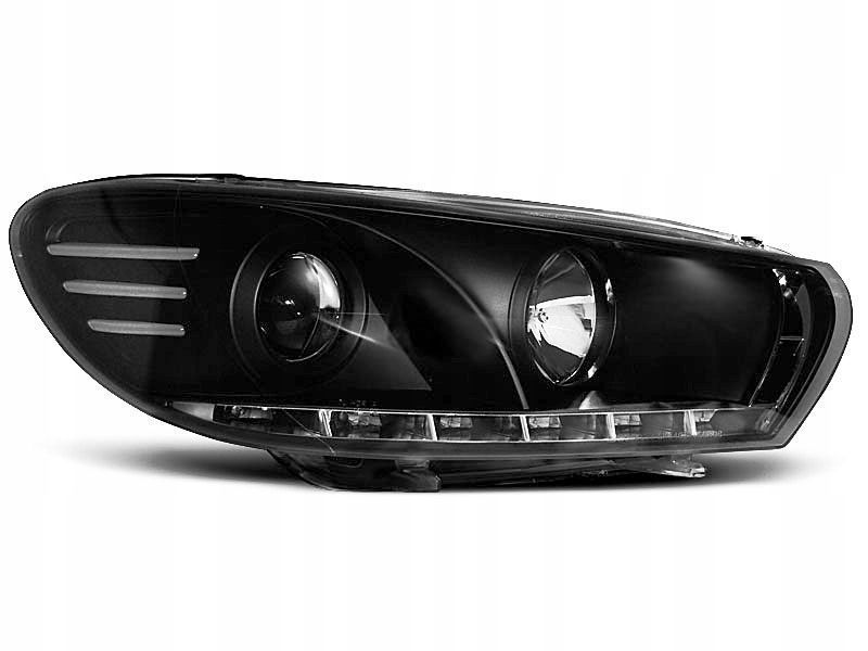 Lampy Reflektory Vw Scirocco 08- Daylight Black