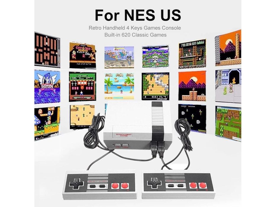 Consola Retro 620 Games Arcade Classic 8 Bit NES