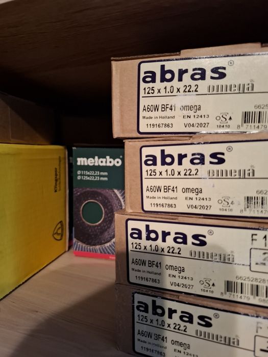 Tarcza do ciecia metalu abras