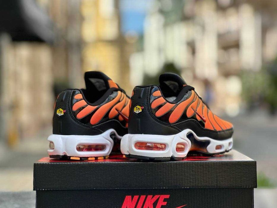 Хіт! Nike Air Max TN Plus Orange 40-45р круті яскраві топ кросівки