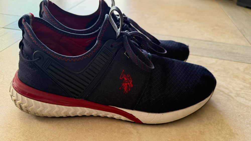 Sneakersy U.S. POLO ASSN. granatowe