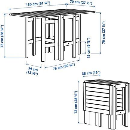 Meble ogrodowe / balkonowe APPLARO IKEA
