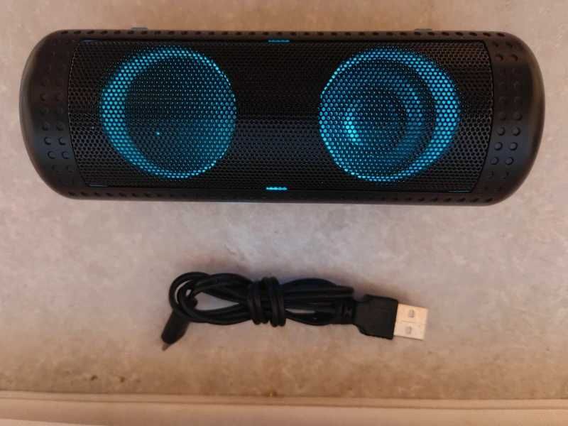Głosnik bluetooth LED