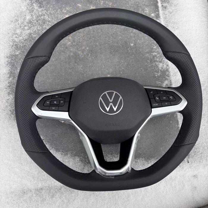 Кермо VW для PQ платформи/ Р лайн/ з подушкою / Руль Фольксваген R