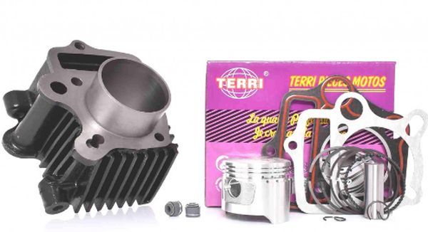 Поршневая (ЦПГ) на мопед Delta дельта 70 47mm+ сальники клапанов