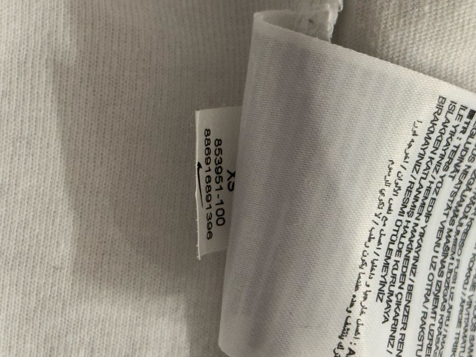 Bluza Nike XS biała hoodie logowana viral hit