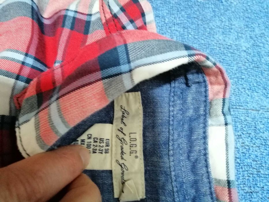2 camisas manga curta, H&M, 24-36 meses