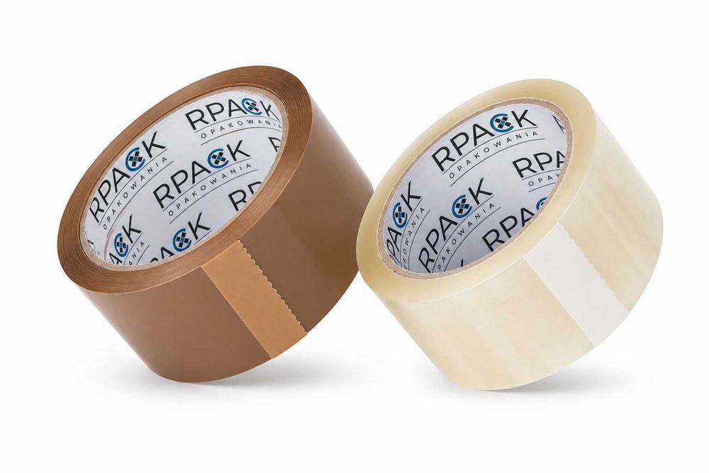 Taśma RPACK Akryl Transparent/Brąz 48/100y - 1szt.