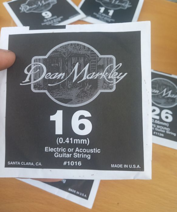 Струны на электрогитару Dean Markley