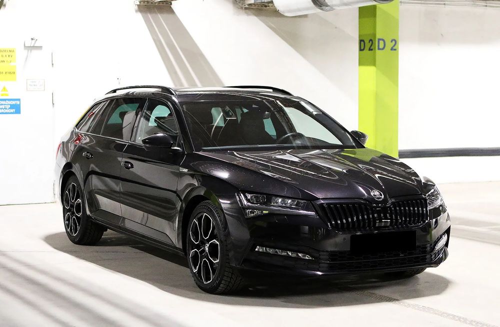 Skoda Superb 2.0 TDI DSG SPORTLINE+ Czerń! Salon PL! ASO! GWARANCJA! Polecam!