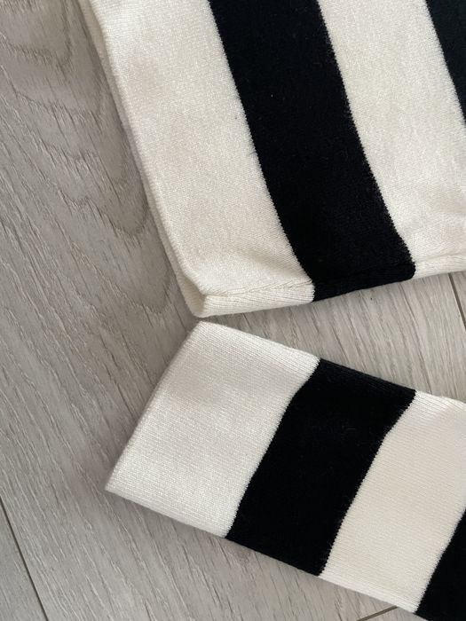 Вкорочений джемпер кофта в смужку