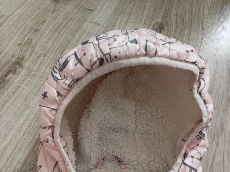 Kurtka zimowa ocieplana dla dziewczynki