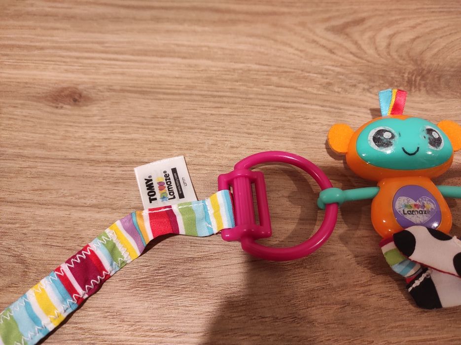 Tomy, Lamaze, wesołe małpki zawieszka do wózka + gratis