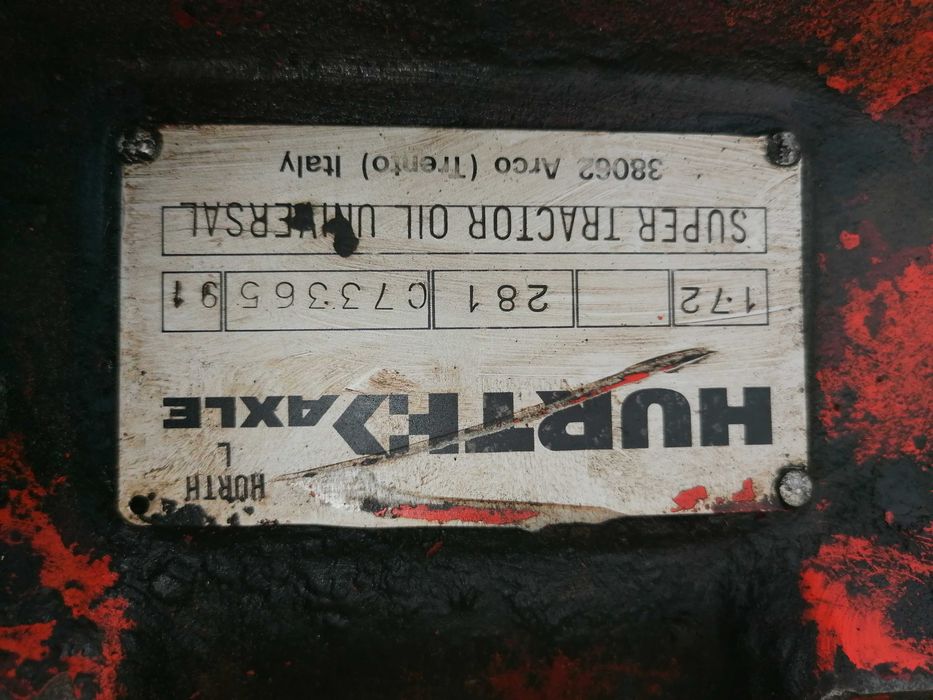 Tylny most do Koparko Ładowarki Schaeff SKB, SKL