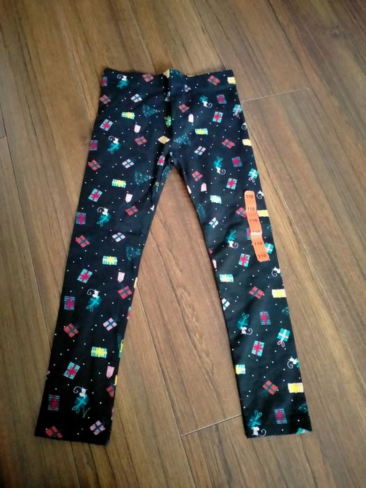Legginsy świąteczne r.110
