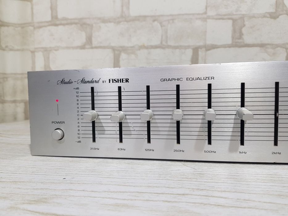 Еквалайзер FISHER EQ-3000, 10 смуг, б/у з Німеччини