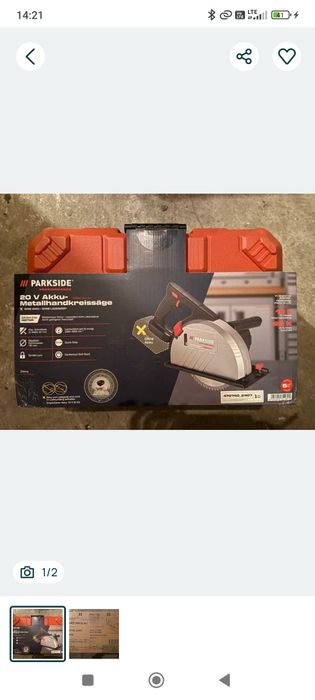 PARKSIDE PERFORMANCE® Akumulatorowa piła tarczowa, 20 V, PPMSA 20-Li A1 (bez akumulatora i ładowarki)