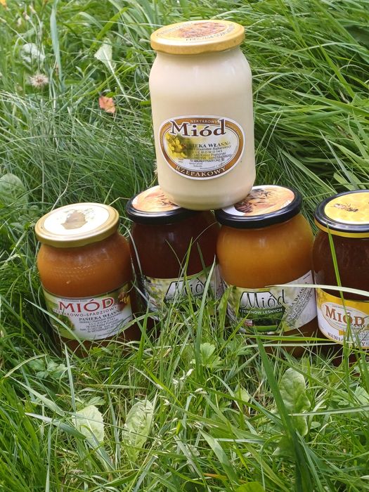 Miody naturalne z pasieki