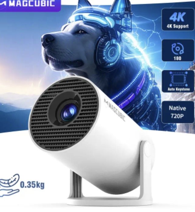 Смарт Проектор Magcubic HY300 pro, проектор 4к, проектор андроид, магк
