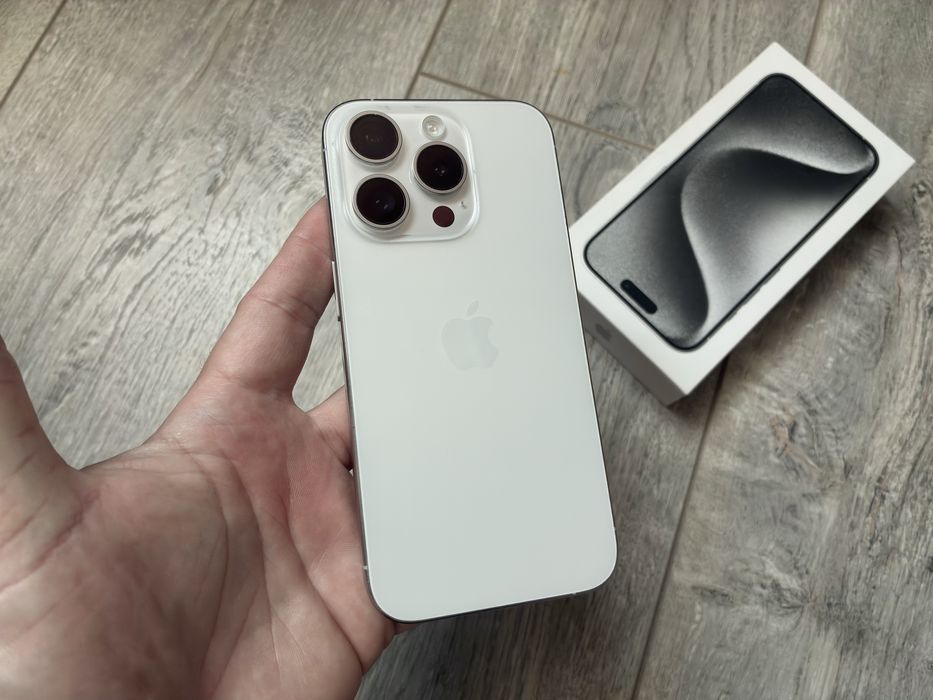 iPhone 15 Pro 128gb White Titanium фіз сім