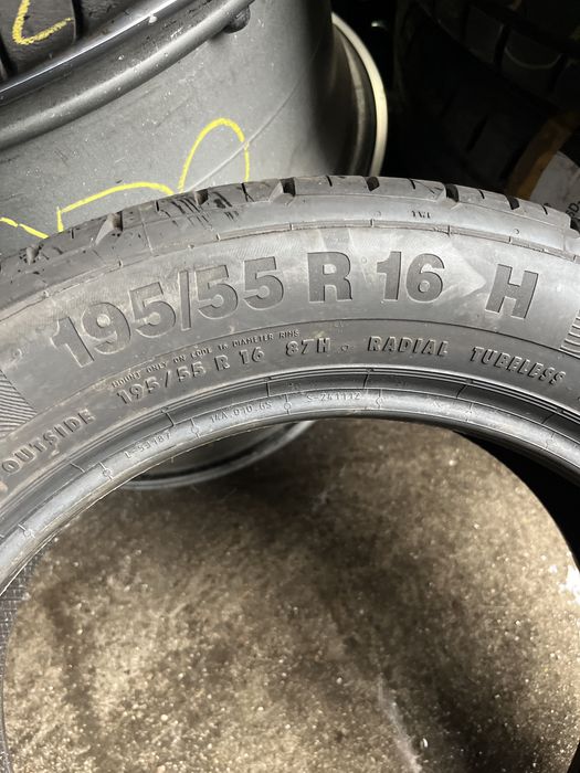 2x 195/55/16 Continental PremiumContact 5 super stan 7mm cena za 2szt