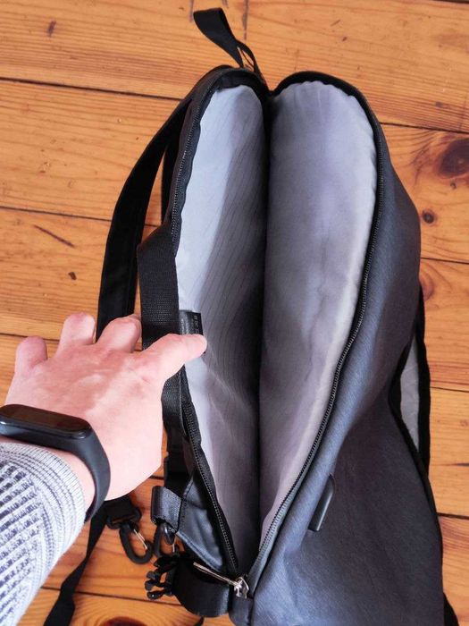 Модний однолямковий рюкзак-мішок-сумка Arctic Hunter B00195 black