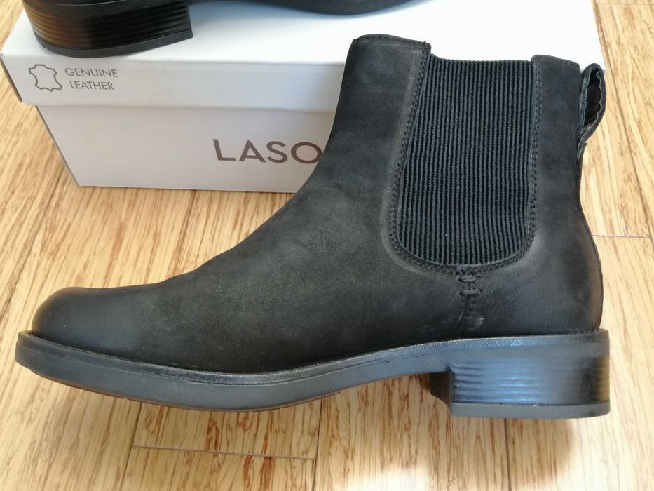 Lasocki - buty rozm 39; kolor czarny.