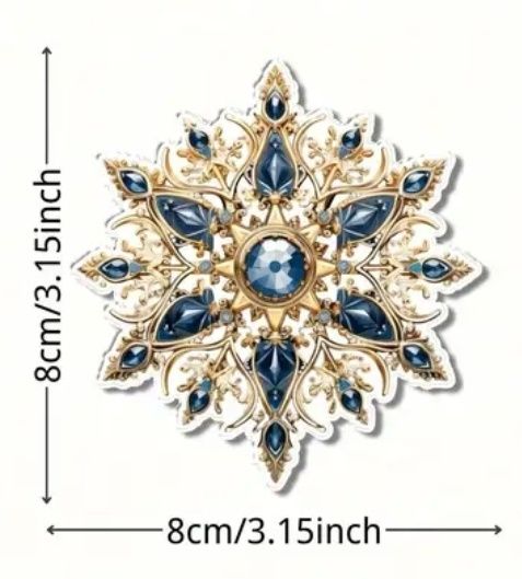 Акрилові сніжинок прикраси для ялинки