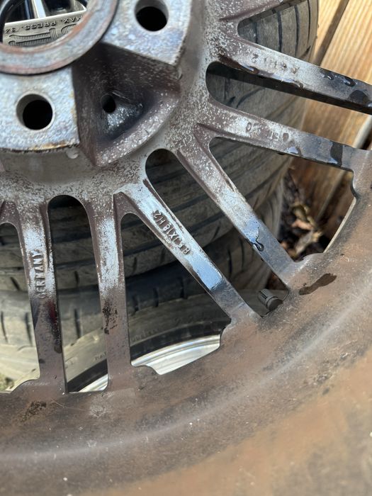 Alufelgi Czarne 5x112 Opony Letnie 18” Komplet Lato Audi A4 B6 B7