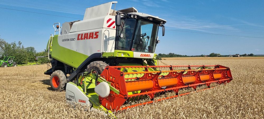 Claas Lexion 530 heder c540 składany 2009