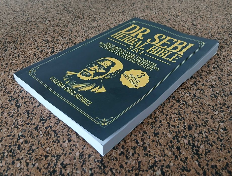 Livro - Dr. Sebi Herbal Bible 3 in 1 (the complete guide)