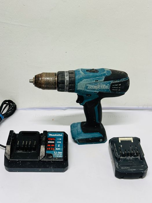 Wiertarko-wkrętarka Makita HP457D + akumulator 1.3 Ah + ładowarka